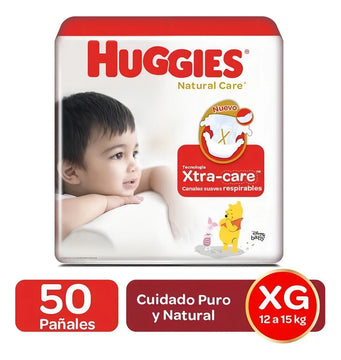 Pañales Natural Care Etap 4 50u - Unidad Género Sin género Tamaño Extra grande (XG)