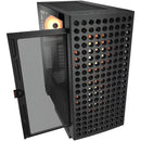 Funda Cougar Air Face Eco Rgb Mid Tower 7 Fans Gamer, color negro