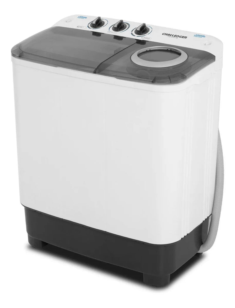 Lavadora Semiautomatica Doble Tina 7 Kg - Cw4707 Challenger Color Blanco