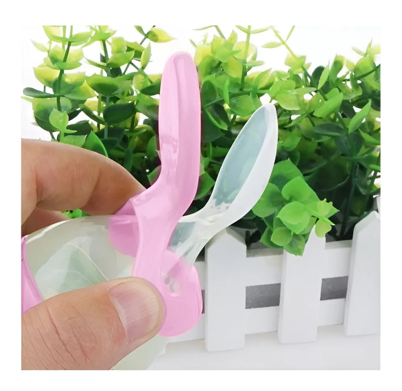 Biberon Con Cuchara Alimentador Papilla Pra Bebe Dosificador