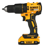 Taladro percutor atornillador inalámbrico de 13mm DeWalt DCD7781D2-B2 + 2 baterías de 2Ah + accesorio con maletín de transporte