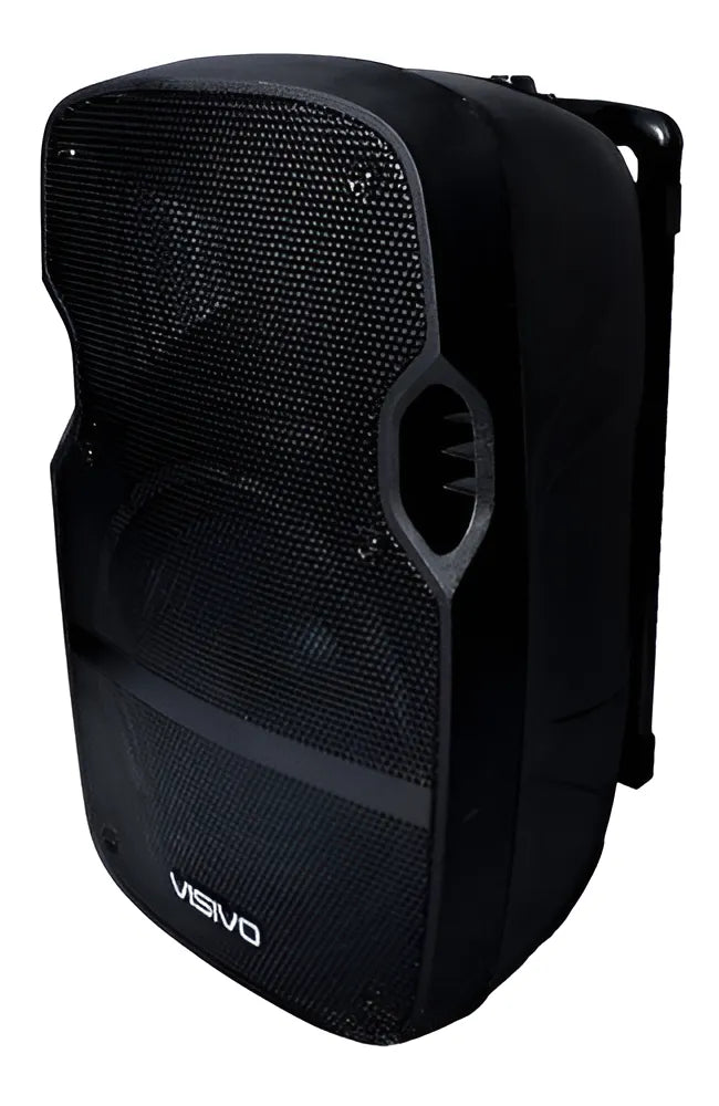 Cabina Activa Corriente Visivo Bluetooth 12 Pulgadas 100w Color Negro