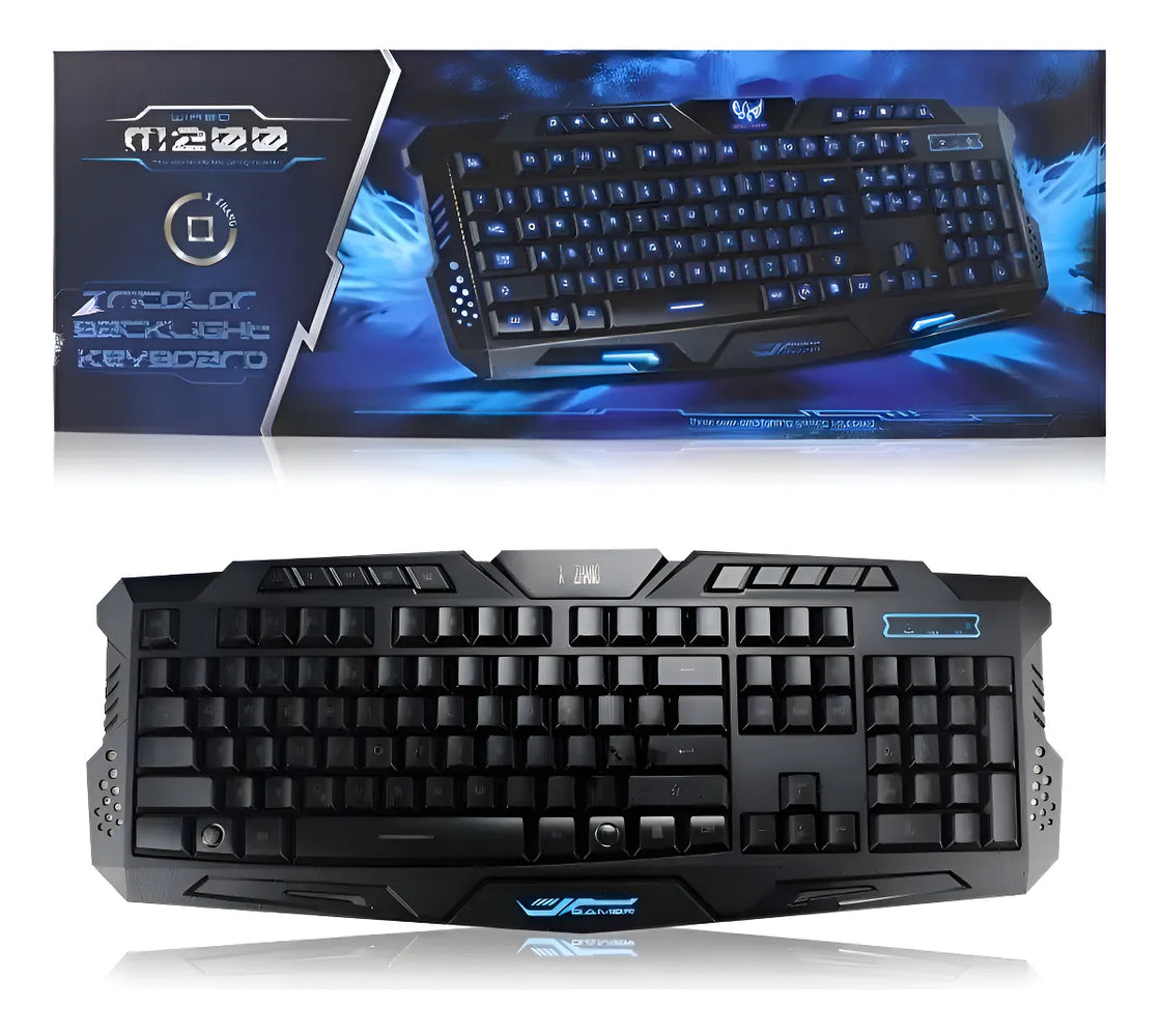 Teclado Usb Brobotix 420028 Ergonómico Iluminación Rgb /v