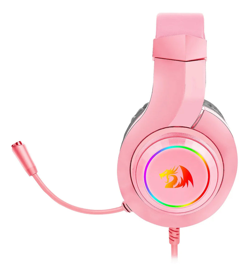 Audifinos Gamer Hylas H260-p Redragon Rosa