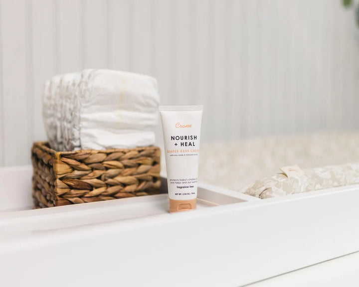 Crane Baby Crema Para Panales, Nutrir, Curar Y Proteger, 2.5