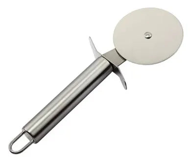 Cortador Pizza Cocina Metalico Rodillo Cuchillo Corta Pastel