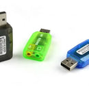 Tarjeta De Sonido 5.1 Externa Usb 2.0 Audio Y Sonido