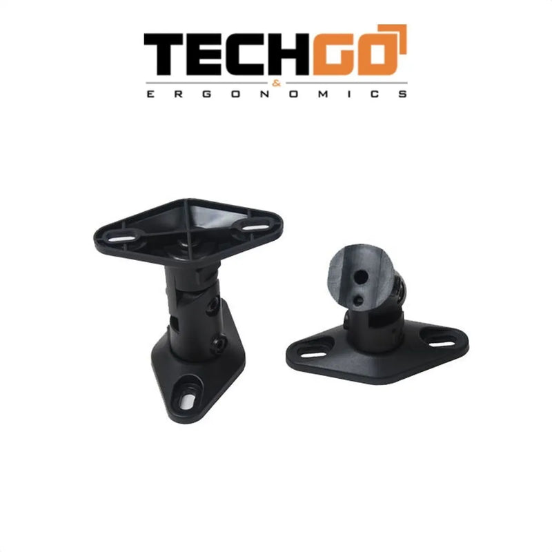Kit Soportes Universales Altavoces Pared/techo Techgo Sps-01 Negro