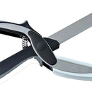 Cuchillo Tijera Cortadoras Cocina Negro