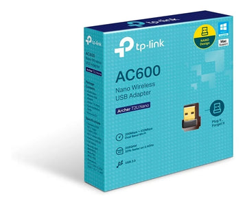 Adaptador nano USB inalámbrico TP-Link Ac600 Archer T2u