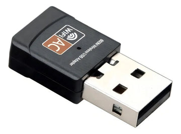 Adaptador Wifi Usb Ac Doble Banda Dual 2.4 Y 5 Ghz + Rapido