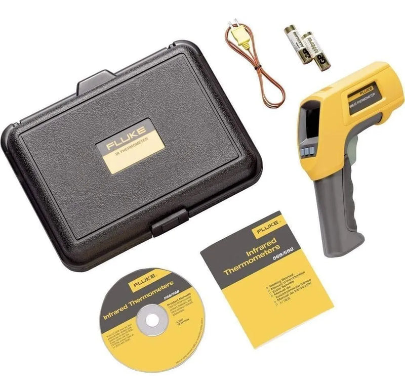 Termómetro digital infrarrojo de -40 °C a 650 °C Fluke 566