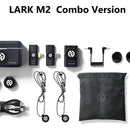 Hollyland Lark M2 Combo Duo Microfono Ios Android Dslr Apple Color Negro