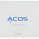 Disco sólido Acos Hd Ssd 256 GB 2.5 SATA, color blanco