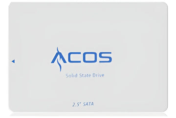 Disco sólido Acos Hd Ssd 256 GB 2.5 SATA, color blanco