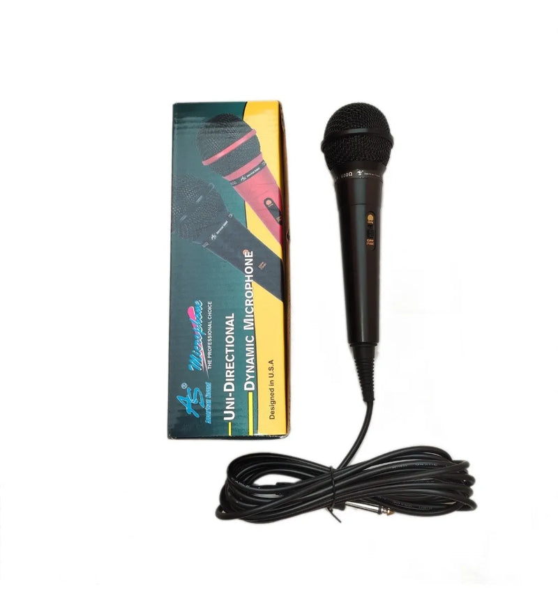 Cabina De Sonido American Sound 8 Pulgadas Portátil Negro