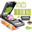 Rallador Picador Cortador Frutas Y Verduras Multiuso 14 En 1