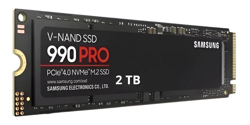 Disco sólido interno Samsung 990 Pro MZ-V9P2T0BW 2TB negro