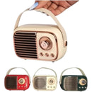Radio Fm Vintage Bluetooth Recargable Parlante 5w Usb Variado