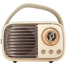 Parlante Bluetooth Radio Fm Vintage Recargable 5v Lector Usb Rojo, Verde, Beige