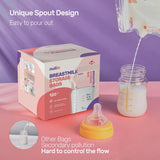 Nuliie 120 Bolsas De Almacenamiento De Leche Materna, Bolsas