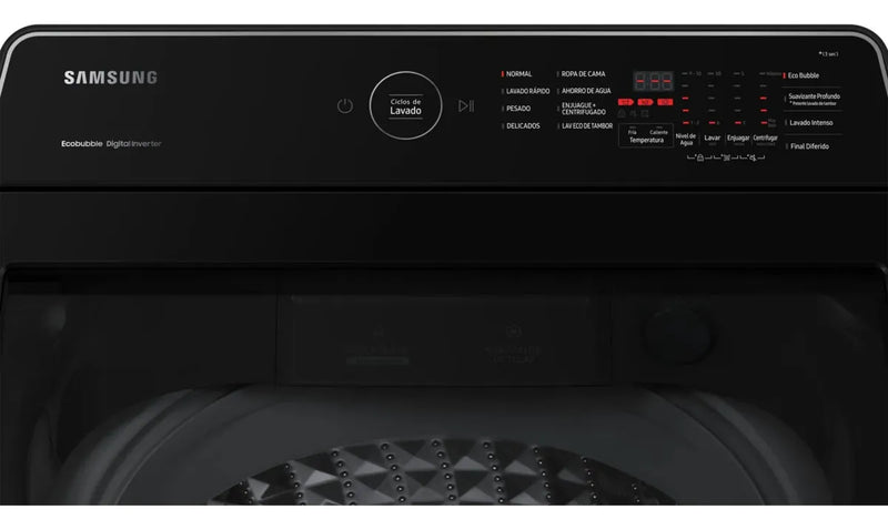 Lavadora Samsung Con Ecobubble 13kg Wa13cg5441bd/co Gris