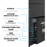 Televisor 43 Pulgadas Smart Google Tv Tg81 Challenger