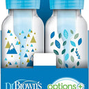 Dr Brown's Options+ 4 Biberones 8 Oz Estándar Decorado Niño