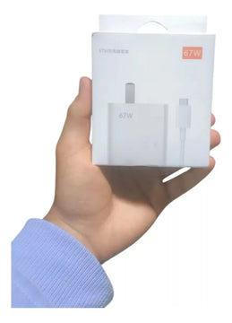 Cargador Celular Tipo C 67w Cable Carga Rápida Usb Teléfono