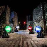 4 En 1 Accesorios Para Aldea Navideña Con Luces Led