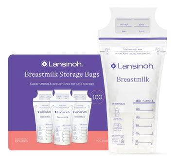 Bolsas Almacenamiento Leche Materna Lansinoh | 100 Unidades