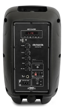Parlante Bluetooth Aiwa Awsp08twl 300w Flame Con Microfono Color Negro