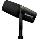 Micrófono Usb Mv7+-k Shure Color Negro