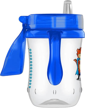 Vaso Entrenador Boquilla Blanda Dr. Brown's 9 Onz Azul