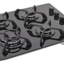 Estufa De Empotrar Cristal 60x43 Cm Gas Natural Haceb Color Negro