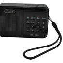 Radio Portatil Altavoz Fm Usb Sd Análogo Recargable Bolsillo
