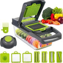 Rallador Picador Cortador Frutas Y Verduras Multiuso 14 En 1