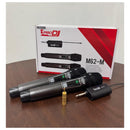 Microfono Pro Dj M62m Doble De Mano Negro