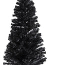 Árbol De Navidad Negro Fibra Óptica 210 Dear Santa