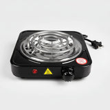 Estufa Eléctrica 1 Puesto 5 Niveles De Temperatura Negro