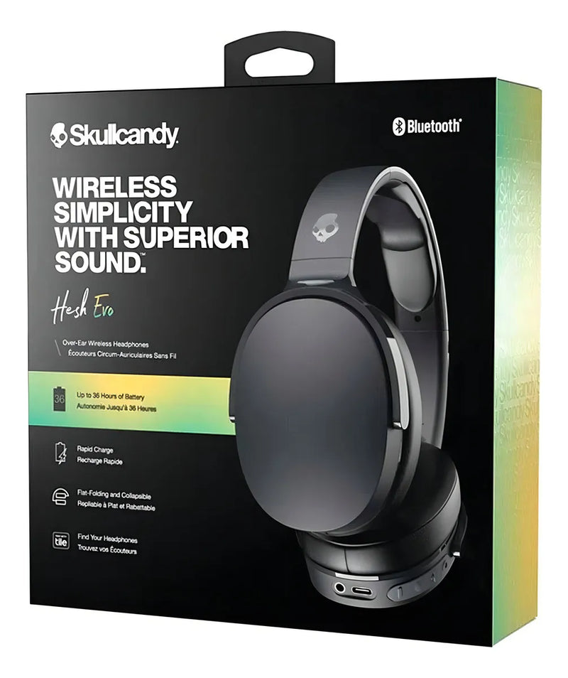 Fone de ouvido over-ear Skullcandy HESH Hesh Evo S6HVW-N740 true black