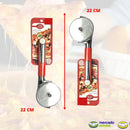 Cortador De Pizza Masas Profesional Acero Inoxidable Corta