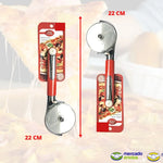Cortador De Pizza Masas Profesional Acero Inoxidable Corta