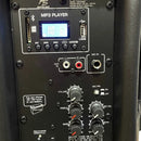 Cabina De Sonido Recargable American Sound 8 Pulgadas Blueto Negro