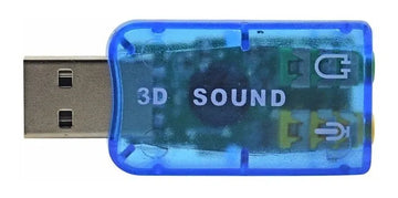 Tarjeta De Sonido 5.1 Externa Usb 2.0 Audio Y Sonido