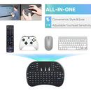 Teclado Airmouse Inalambrico Smart Tv Color del teclado Negro