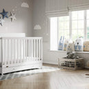 Graco Asheville - Cuna Convertible 4 En 1 Con Cajón Blanc. Color Blanco
