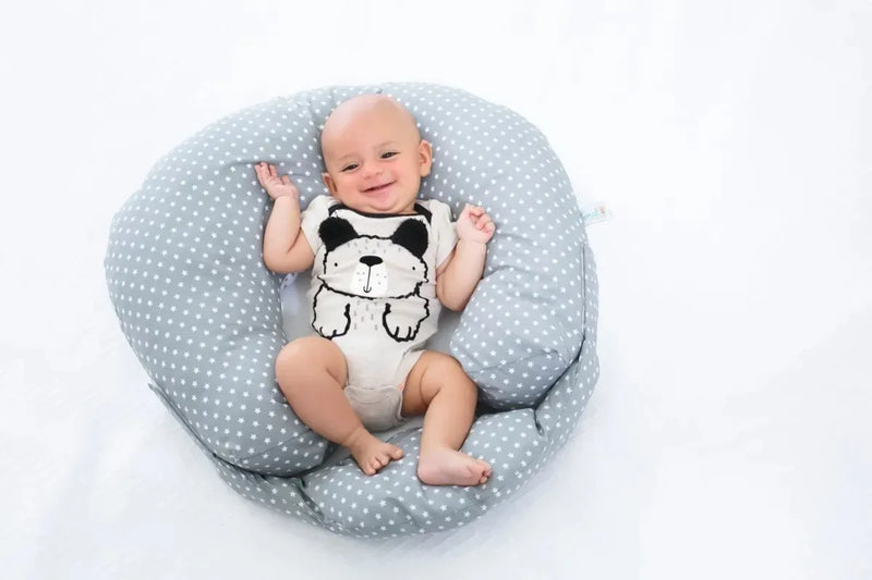 Cojín Bebe Lactancia Toral Soporte Espalda Mama Multiuso Puf