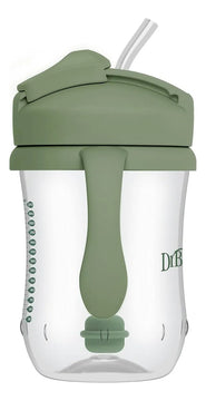 Vaso Entrenador Pitillo Dr. Brown's 9 Onz Verde Animalito