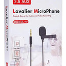 Microfono Corbata Jack 3.5 Clip Grabar Audios Videos Celular
